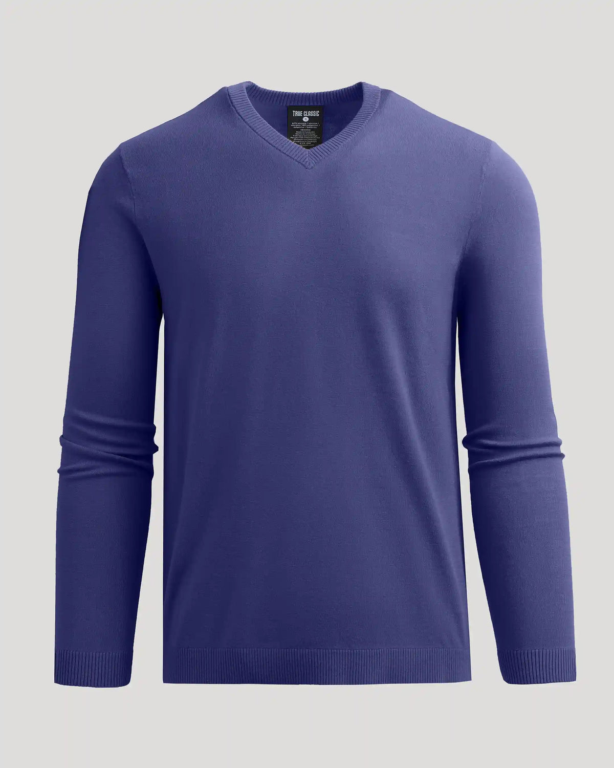 Blueberry Dressy V-Neck Sweater