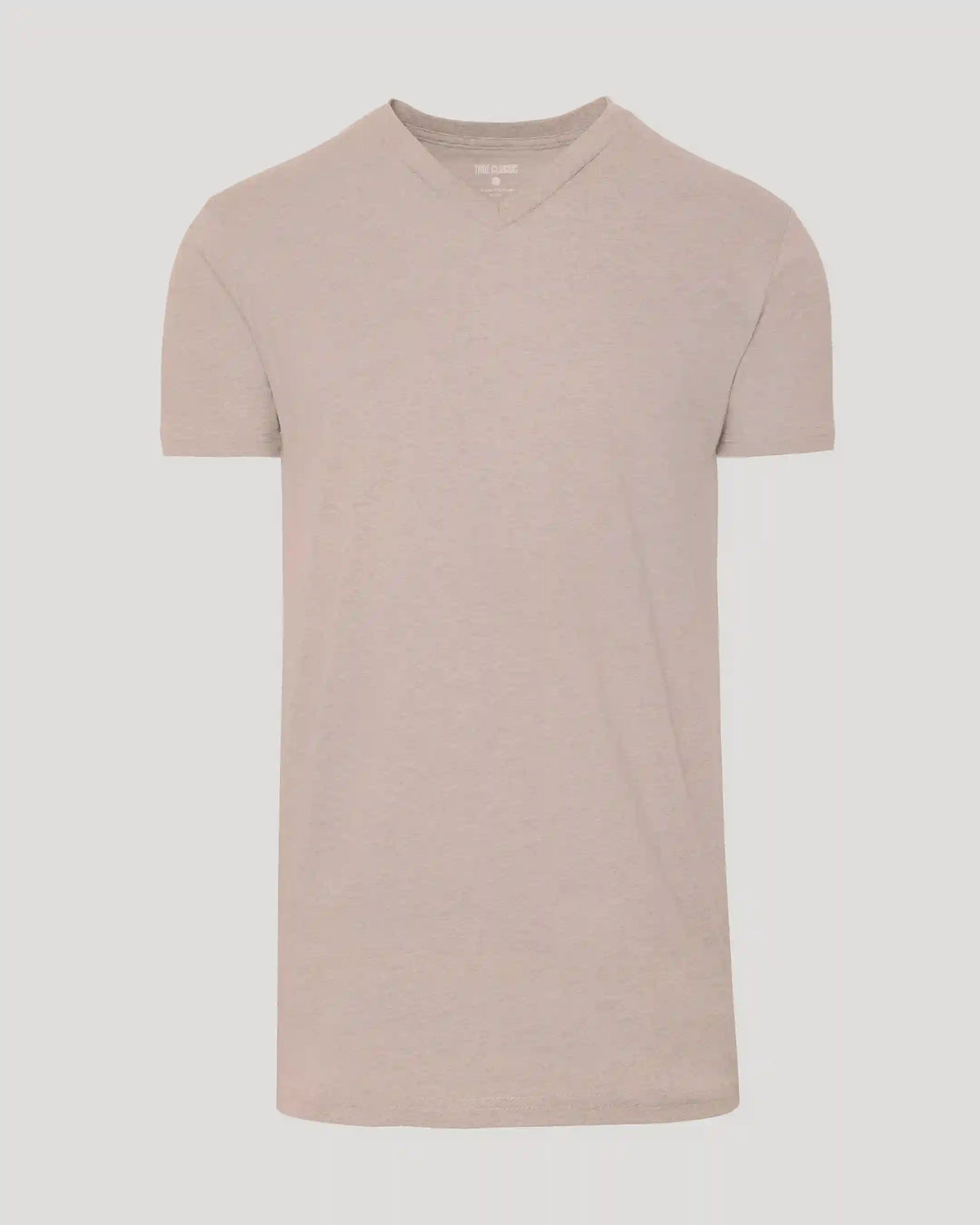 Light Heather Slate Mauve Tall Classic V-Neck