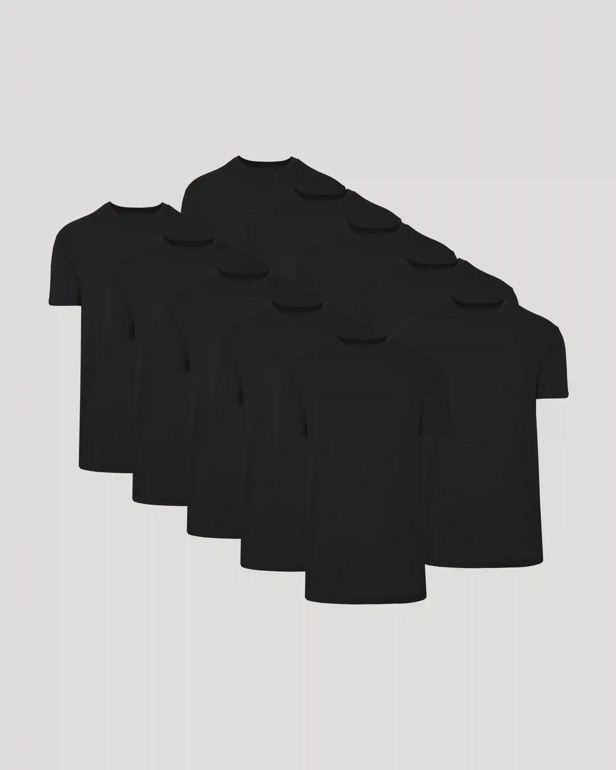 All Black Tall Classic Crew 10-Pack