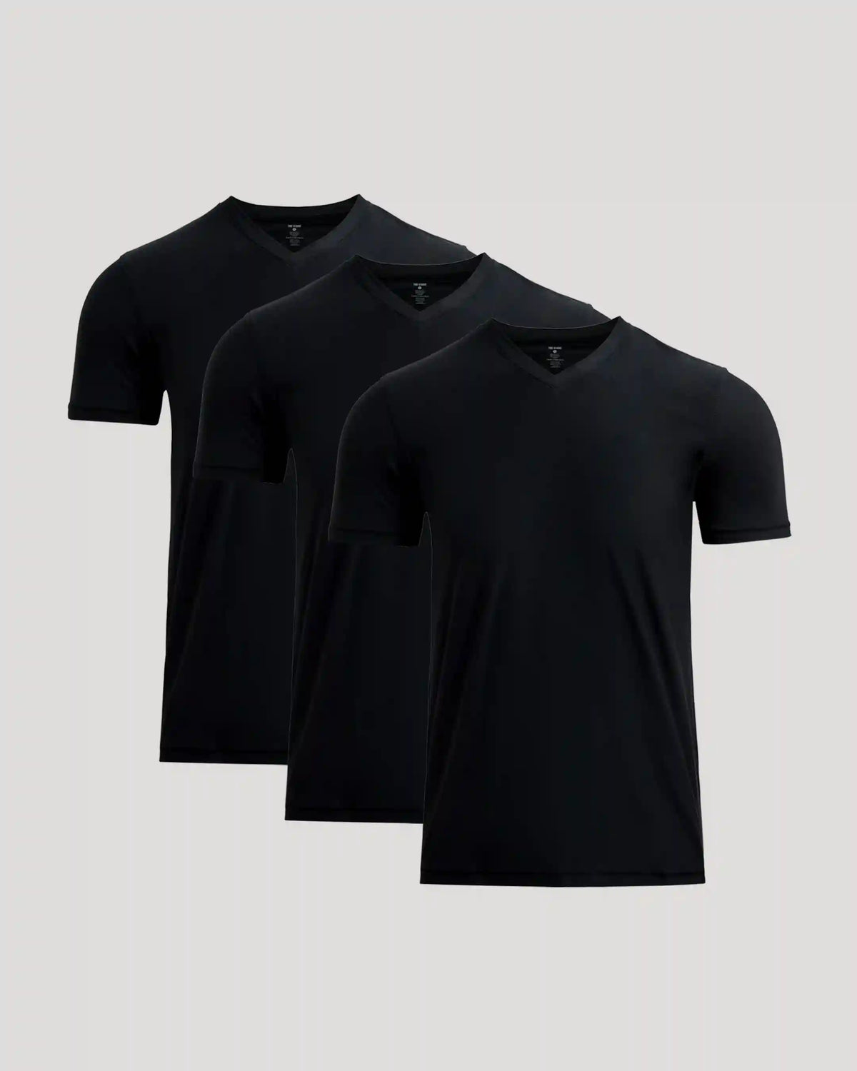 Black Active V-Neck 3-Pack