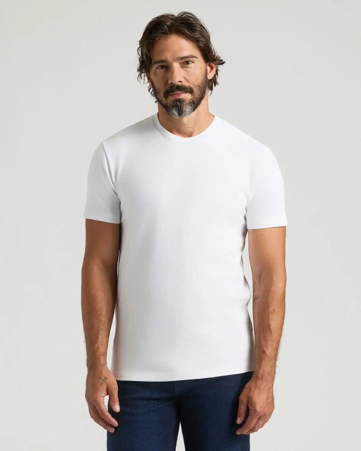 All White Heavyweight Crew 3-Pack